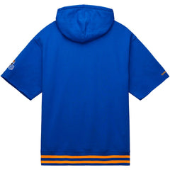 Los Angeles Rams Pre-Game Short Sleeve Pullover Hoodie - Royal discount