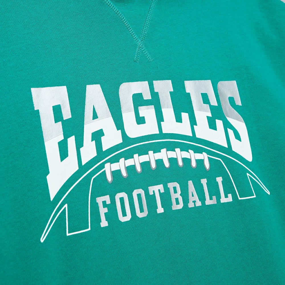 Philadelphia Eagles Pre-Game Short Sleeve Pullover Hoodie - Kelly Green sale