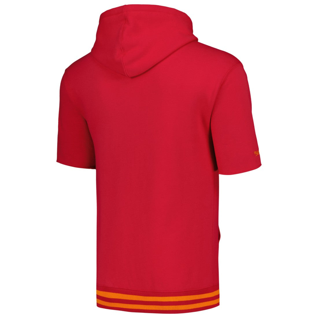 Tampa Bay Buccaneers Pre-Game Short Sleeve Pullover Hoodie - Red on sale