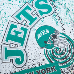 New York Jets Team Burst Sublimated T-Shirt - White on sale