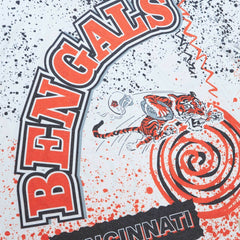 Cincinnati Bengals Team Burst Sublimated T-Shirt - White cheap