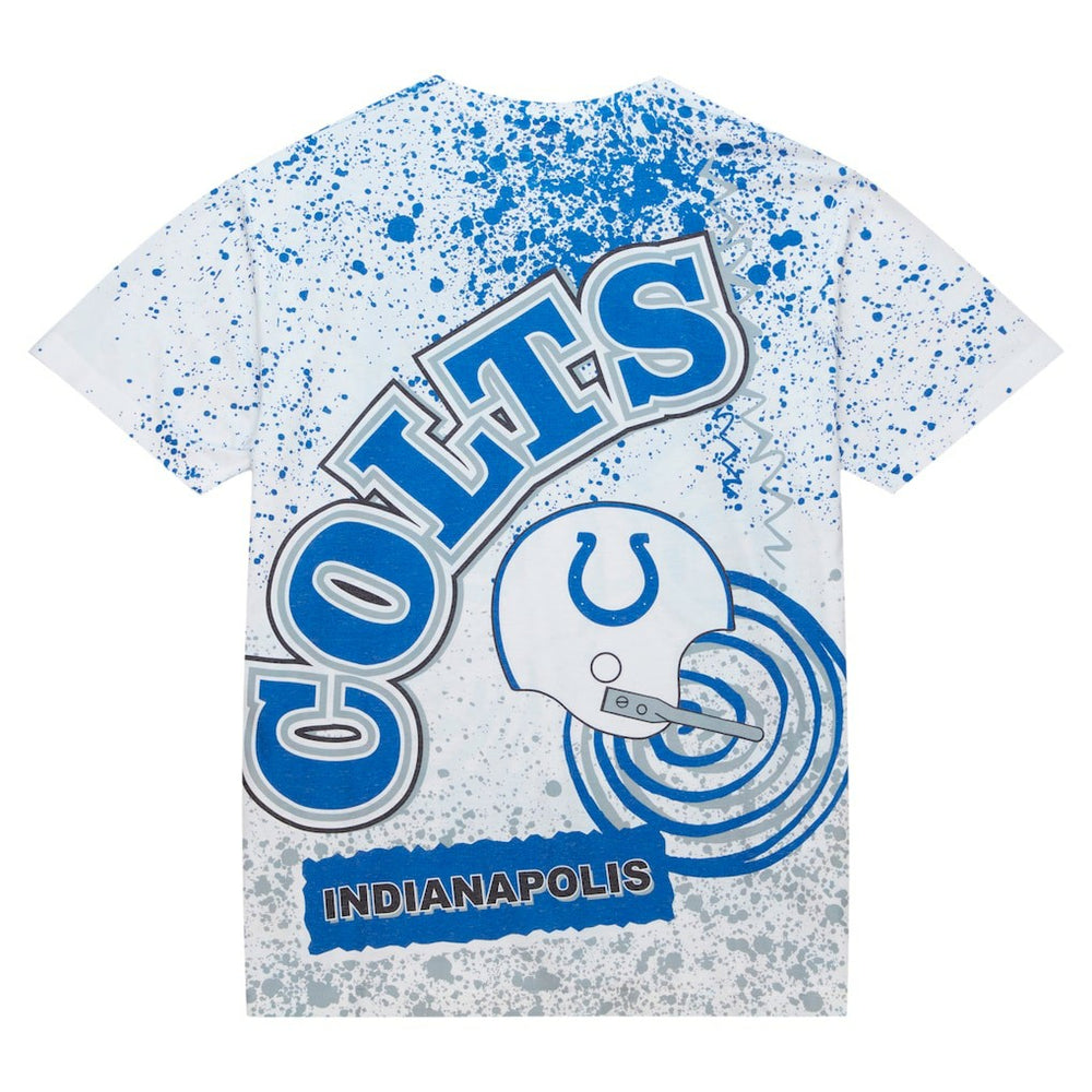 Indianapolis Colts Team Burst Sublimated T-Shirt - White cheap