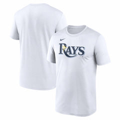Tampa Bay Rays New Legend Wordmark Dri-FIT T-Shirt - White | Nike