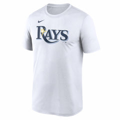 Tampa Bay Rays New Legend Wordmark Dri-FIT T-Shirt - White | Nike