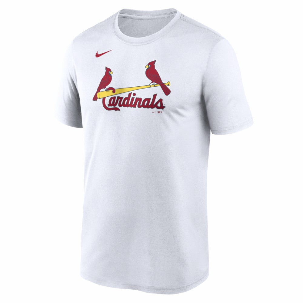 St. Louis Cardinals New Legend Wordmark Dri-FIT T-Shirt - White | Nike