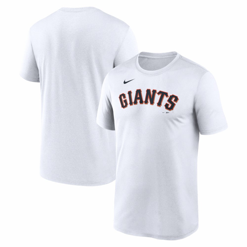 San Francisco Giants New Legend Wordmark Dri-FIT T-Shirt - White | Nike