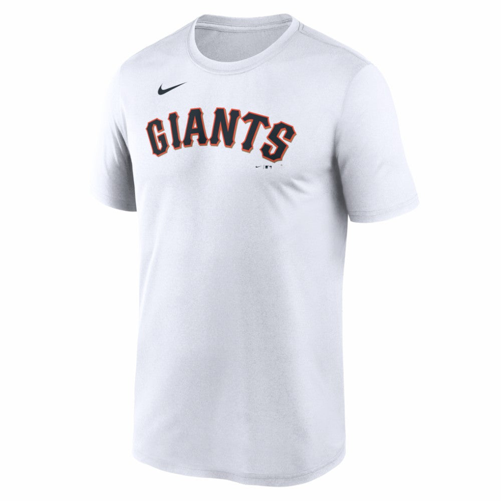 San Francisco Giants New Legend Wordmark Dri-FIT T-Shirt - White | Nike