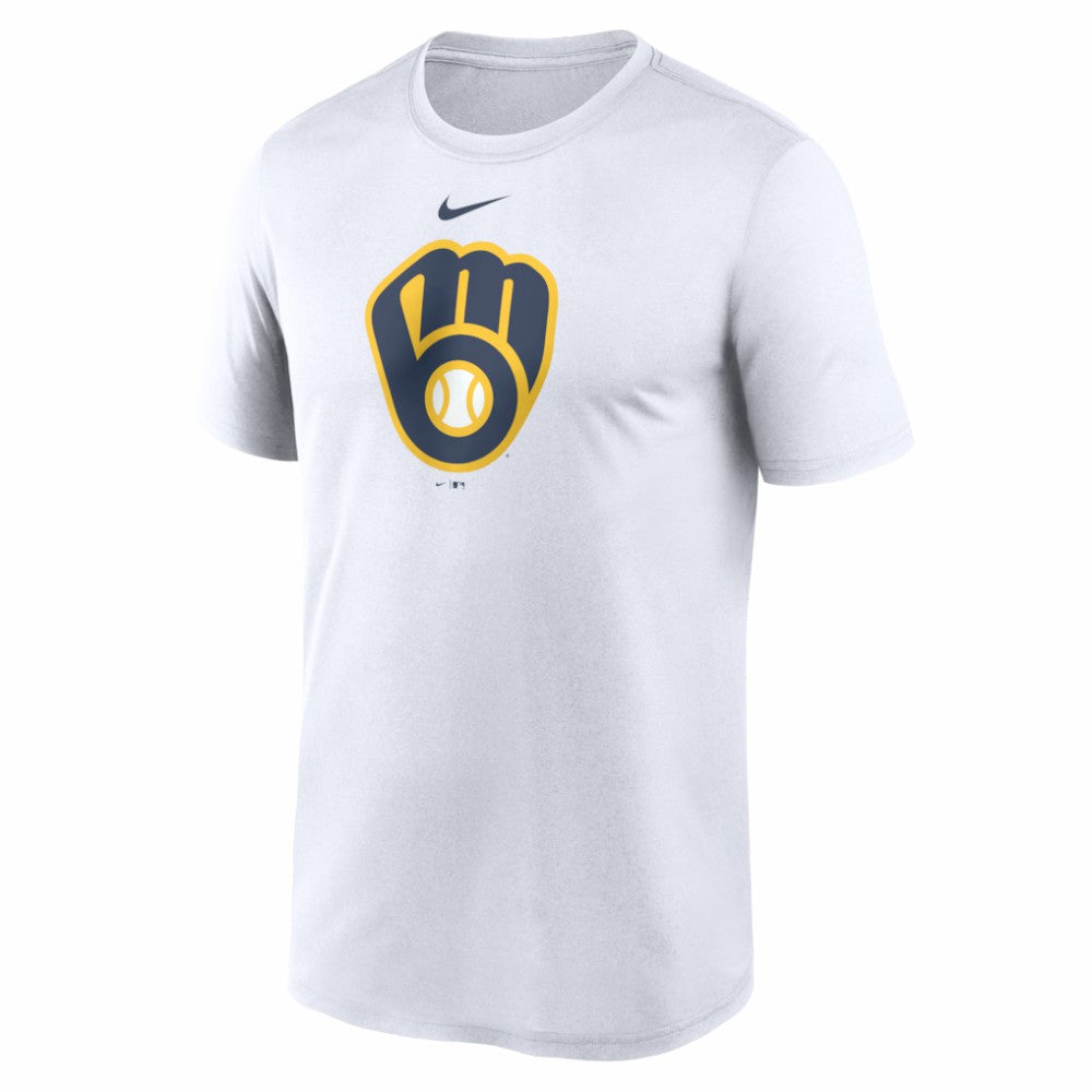 Milwaukee Brewers New Legend Dri-FIT T-Shirt - White | Nike