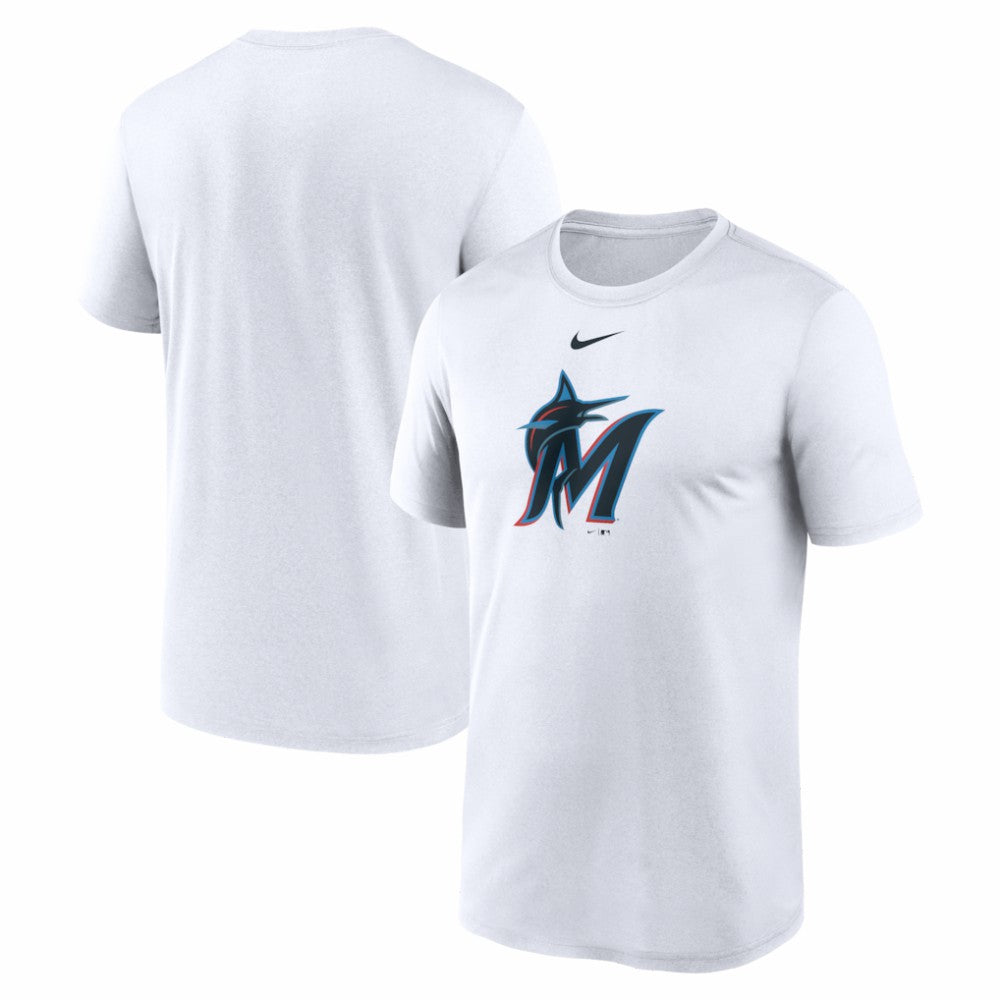 Miami Marlins New Legend Dri-FIT T-Shirt - White | Nike