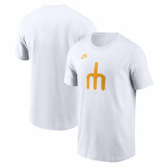 Seattle Mariners Cooperstown Collection Logo T-Shirt - White | Nike