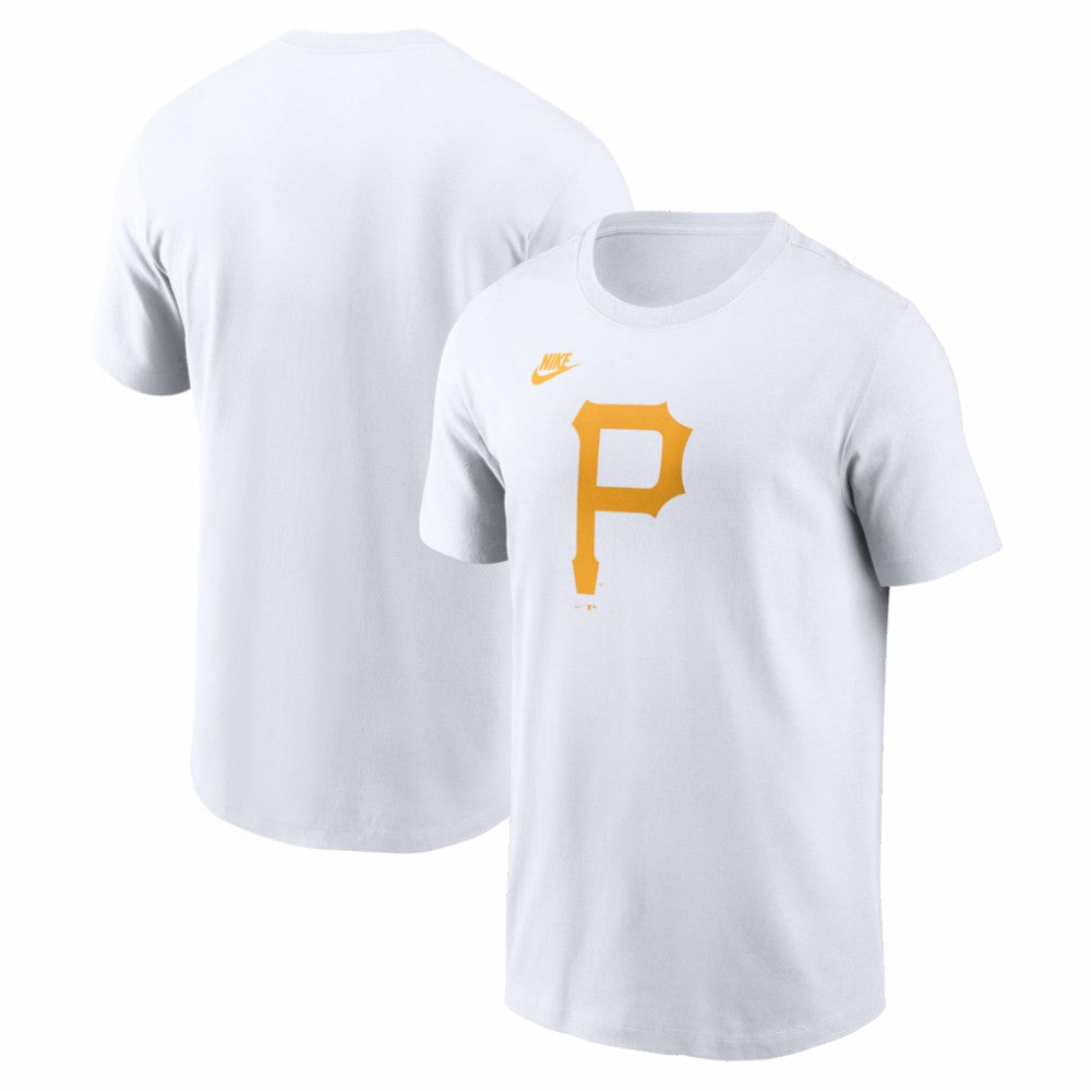 Pittsburgh Pirates Cooperstown Collection Logo T-Shirt - White | Nike