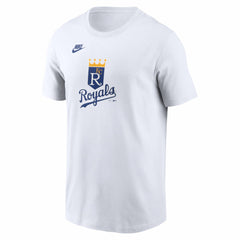 Kansas City Royals Cooperstown Collection Logo T-Shirt - White | Nike