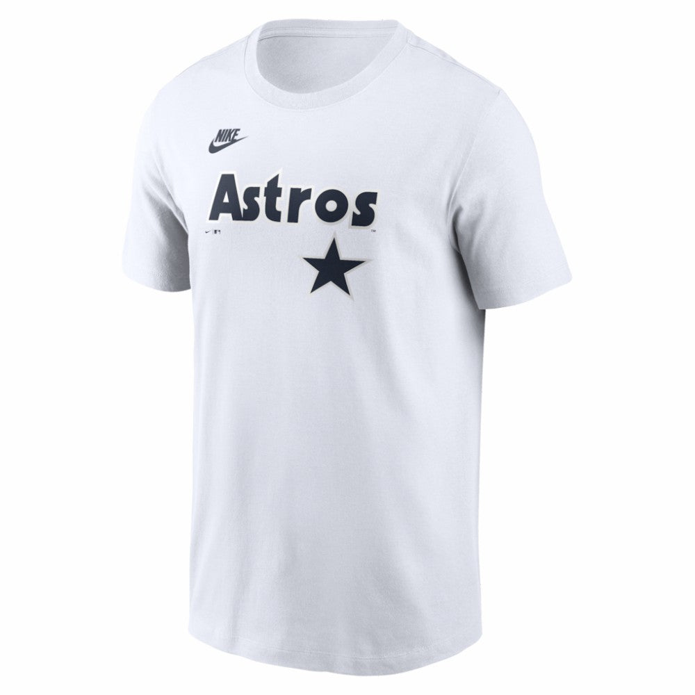 Houston Astros Cooperstown Collection Logo T-Shirt - White | Nike