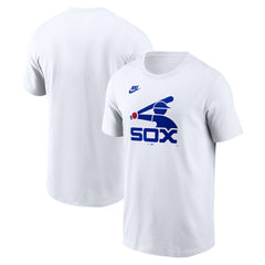 Chicago White Sox Cooperstown Collection Logo T-Shirt - White | Nike