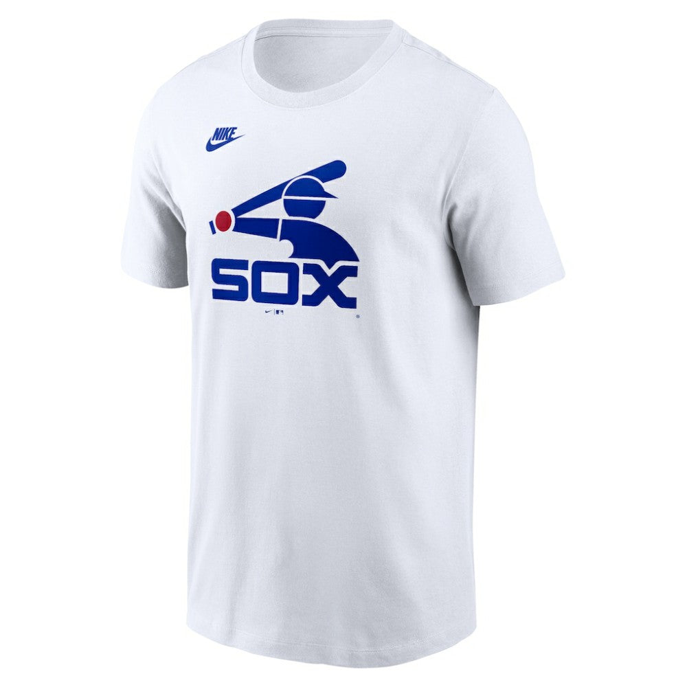 Chicago White Sox Cooperstown Collection Logo T-Shirt - White | Nike