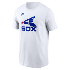 Chicago White Sox Cooperstown Collection Logo T-Shirt - White | Nike