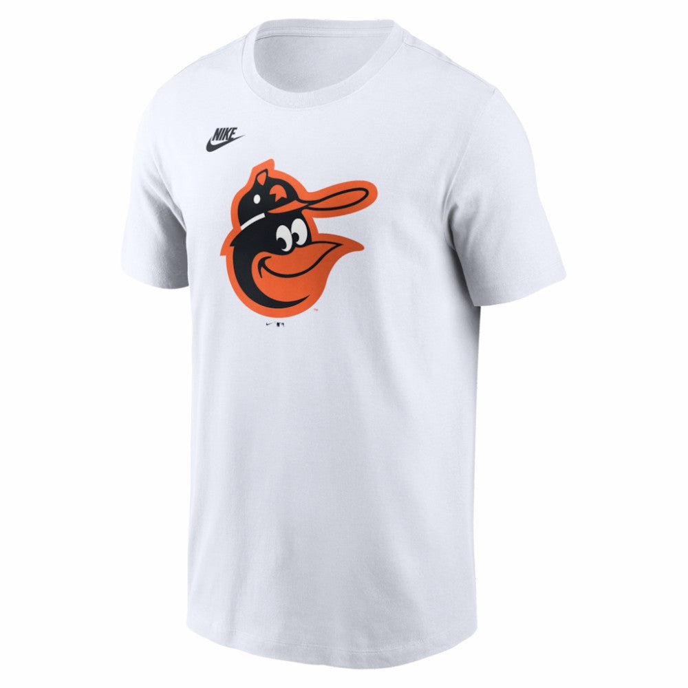 Baltimore Orioles Cooperstown Collection Logo T-Shirt - White | Nike