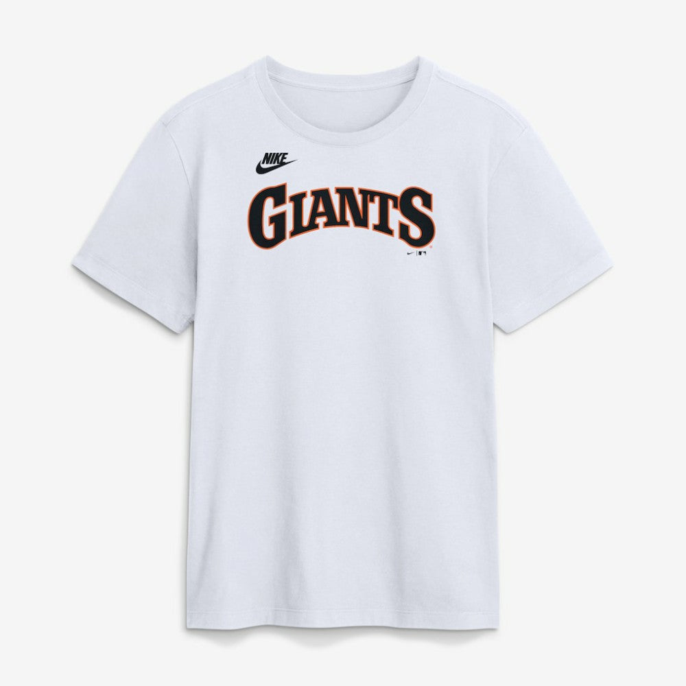 San Francisco Giants Cooperstown Collection Wordmark T-Shirt - White | Nike