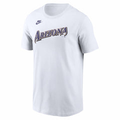 Arizona Diamondbacks Cooperstown Collection Wordmark T-Shirt - White | Nike