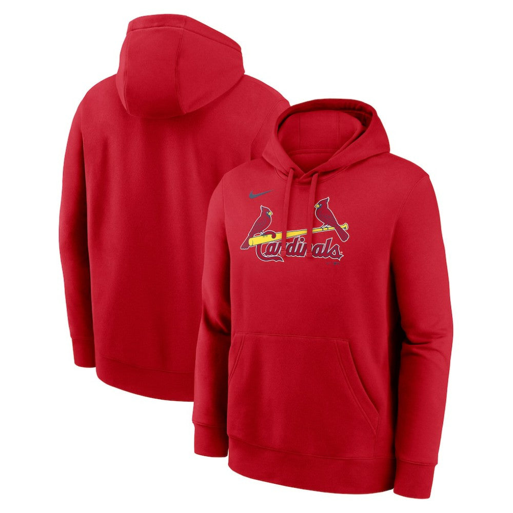 St. Louis Cardinals Dri-Fit Club Hoodie - Red | Nike