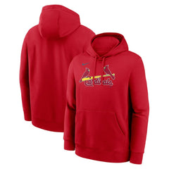 St. Louis Cardinals Dri-Fit Club Hoodie - Red | Nike