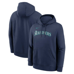Seattle Mariners Dri-Fit Club Hoodie - Navy | Nike