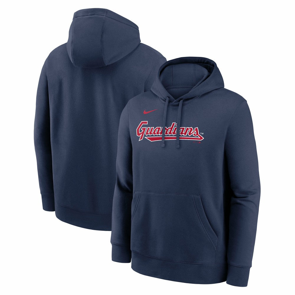 Cleveland Guardians Dri-Fit Club Hoodie - Navy | Nike