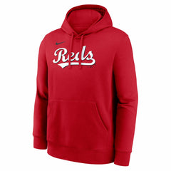 Cincinnati Reds Dri-Fit Club Hoodie - Red | Nike