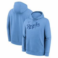 Kansas City Royals Dri-Fit Club Hoodie - Light Blue | Nike