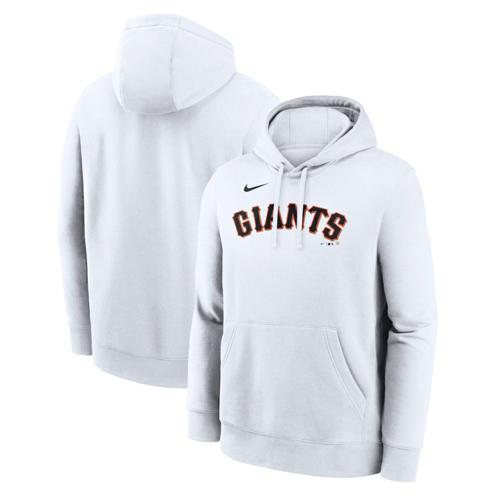 San Francisco Giants Dri-Fit Club Hoodie - White | Nike