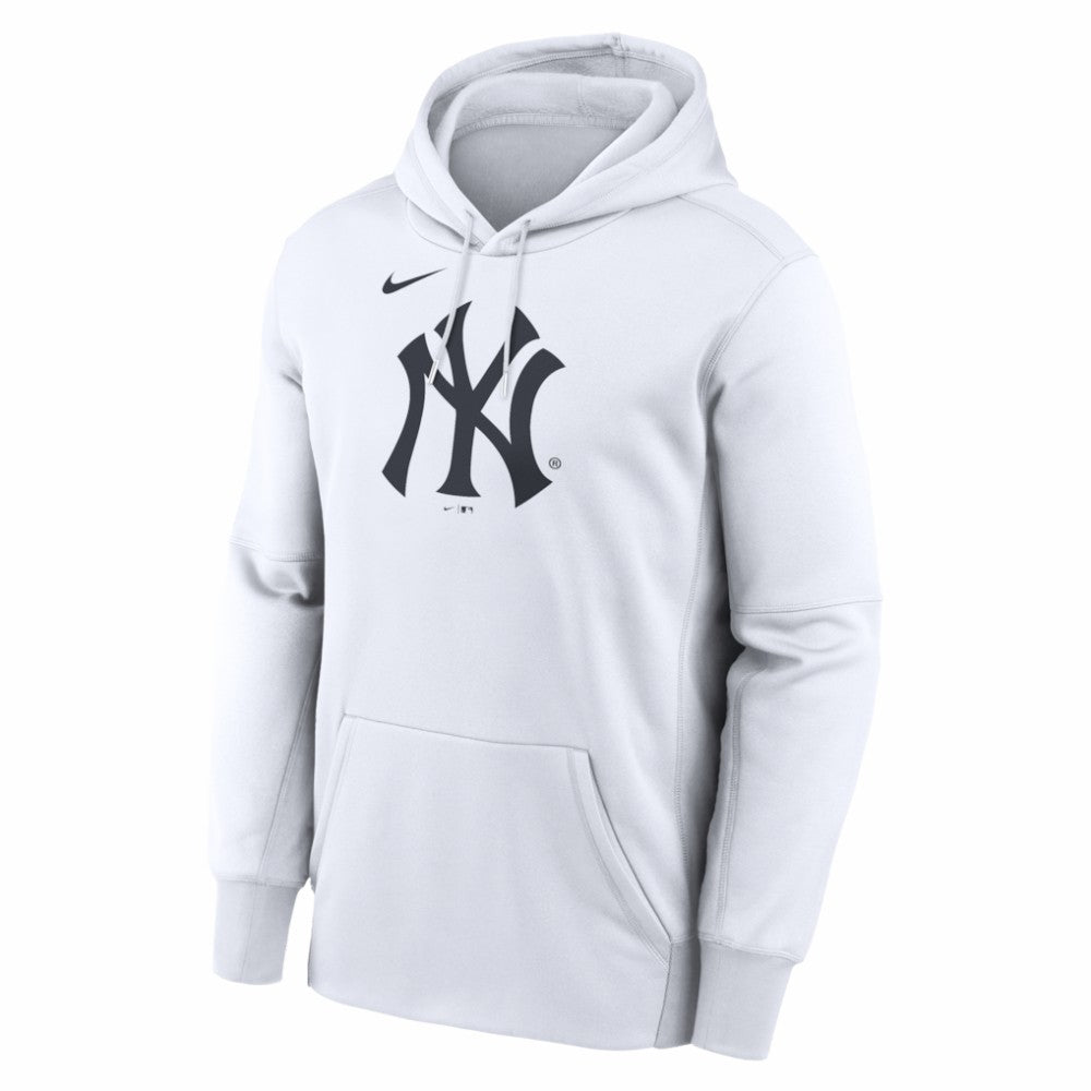 New York Yankees Logo Club Hoodie - White | Nike