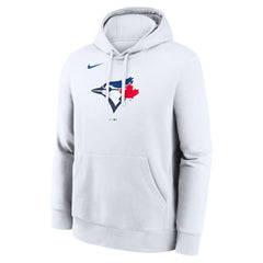 Toronto Blue Jays Logo Club Hoodie - White | Nike