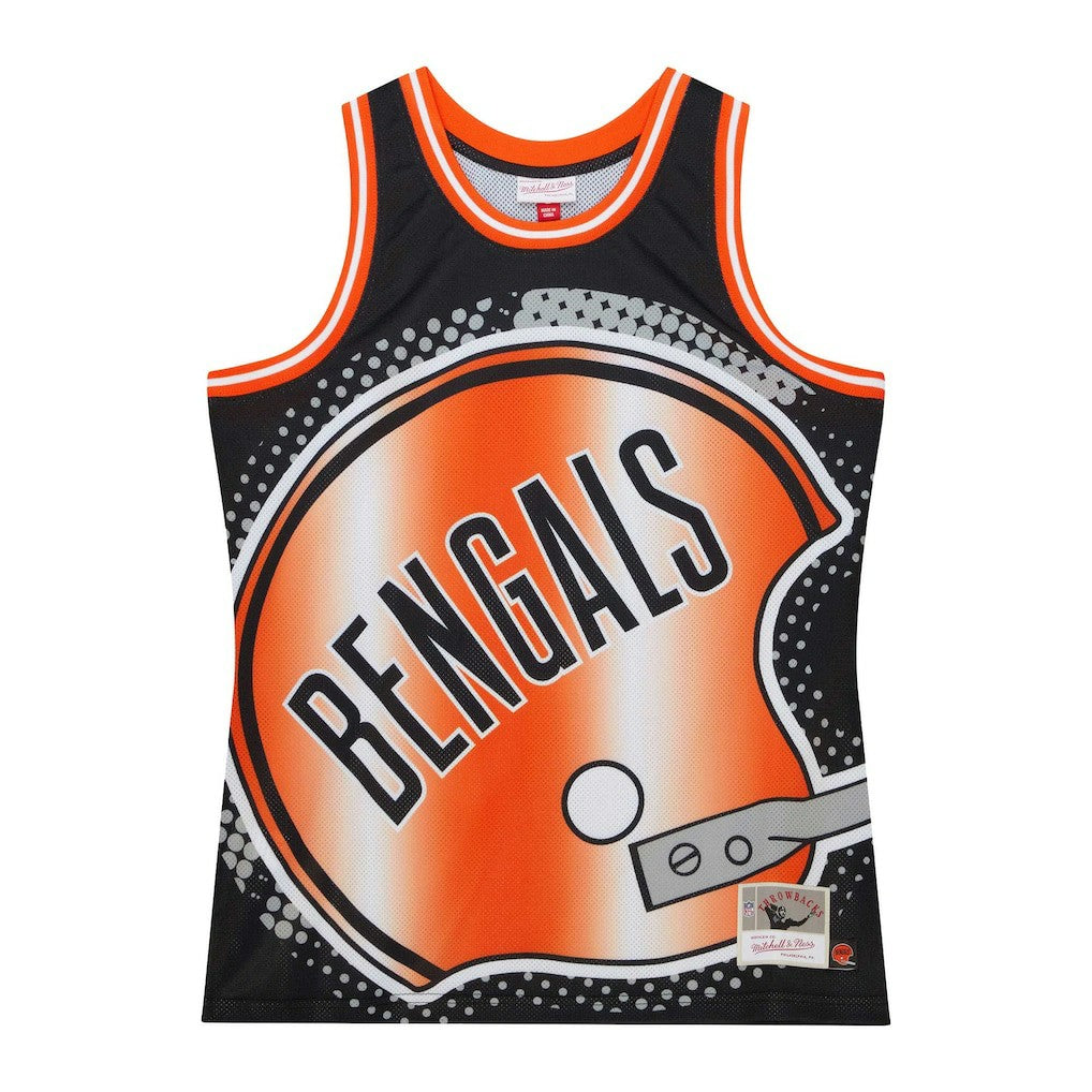 Cincinnati Bengals Big Face 7.0 Fashion Tank Top - Black outlet