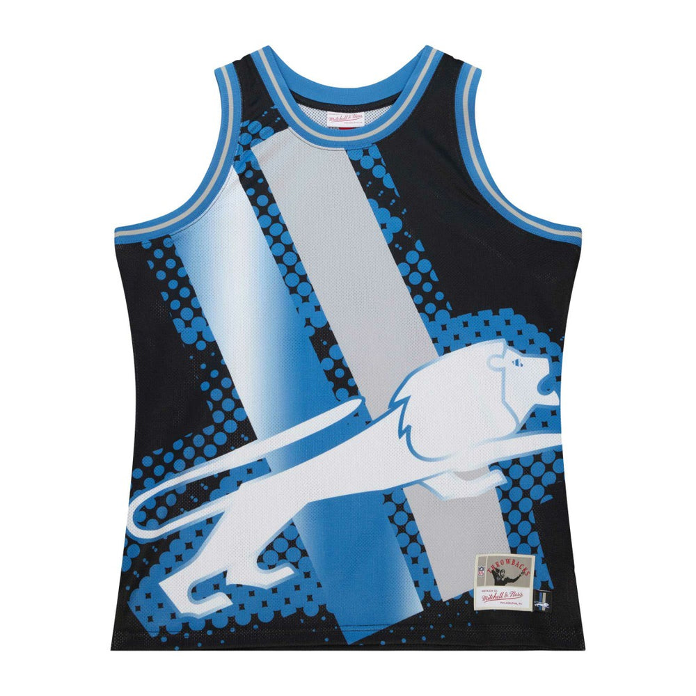 Detroit Lions Big Face 7.0 Fashion Tank Top - Black on sale