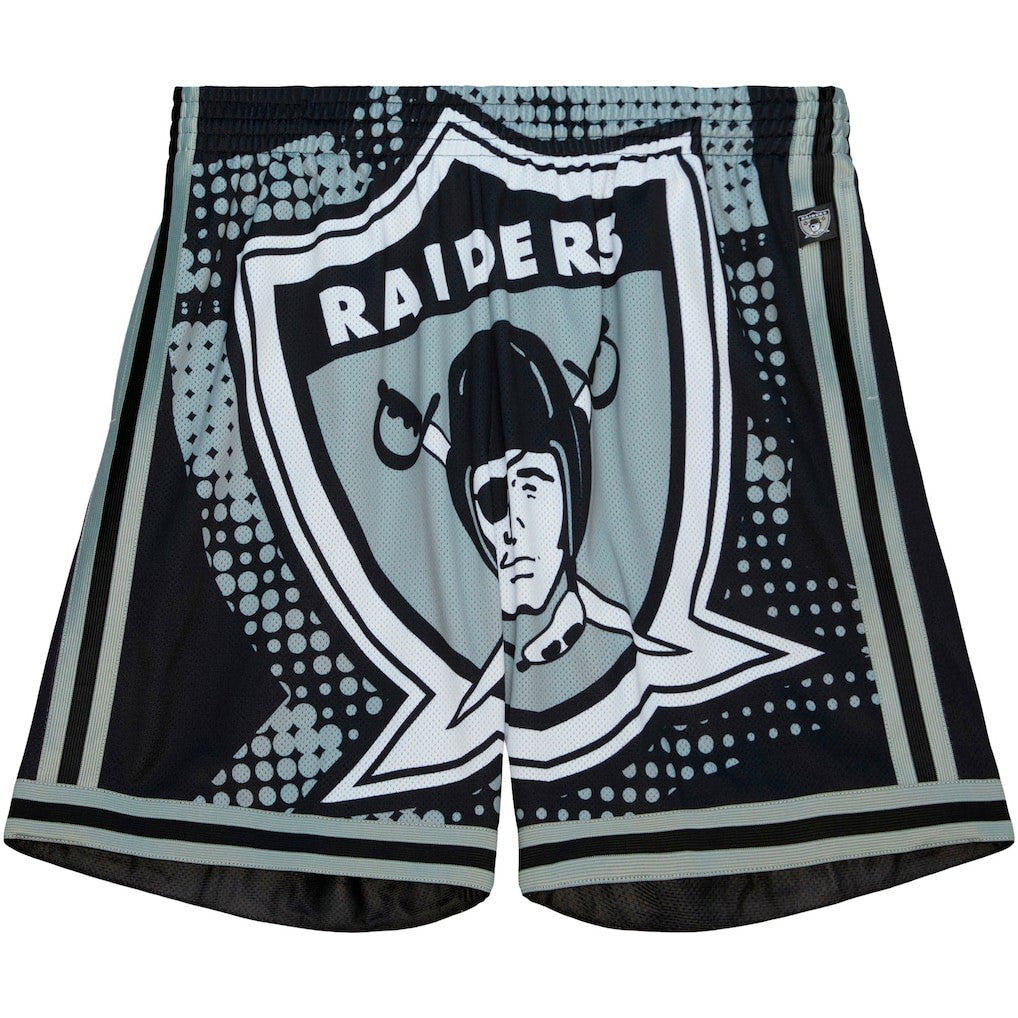 Las Vegas Raiders Big Face 7.0 Fashion Shorts - Black for sale