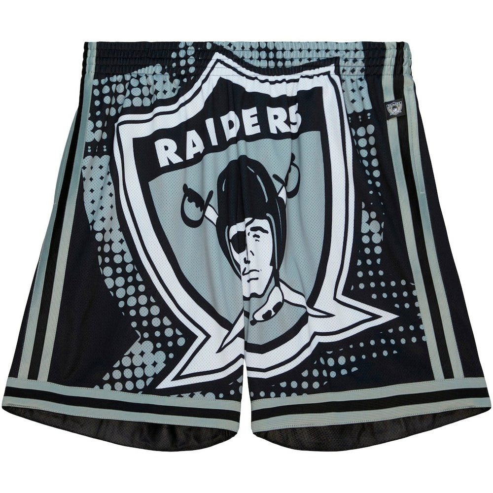 Las Vegas Raiders Big Face 7.0 Fashion Shorts - Black for sale