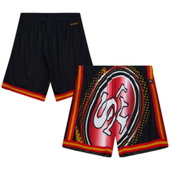 San Francisco 49ers Big Face 7.0 Fashion Shorts - Black outlet