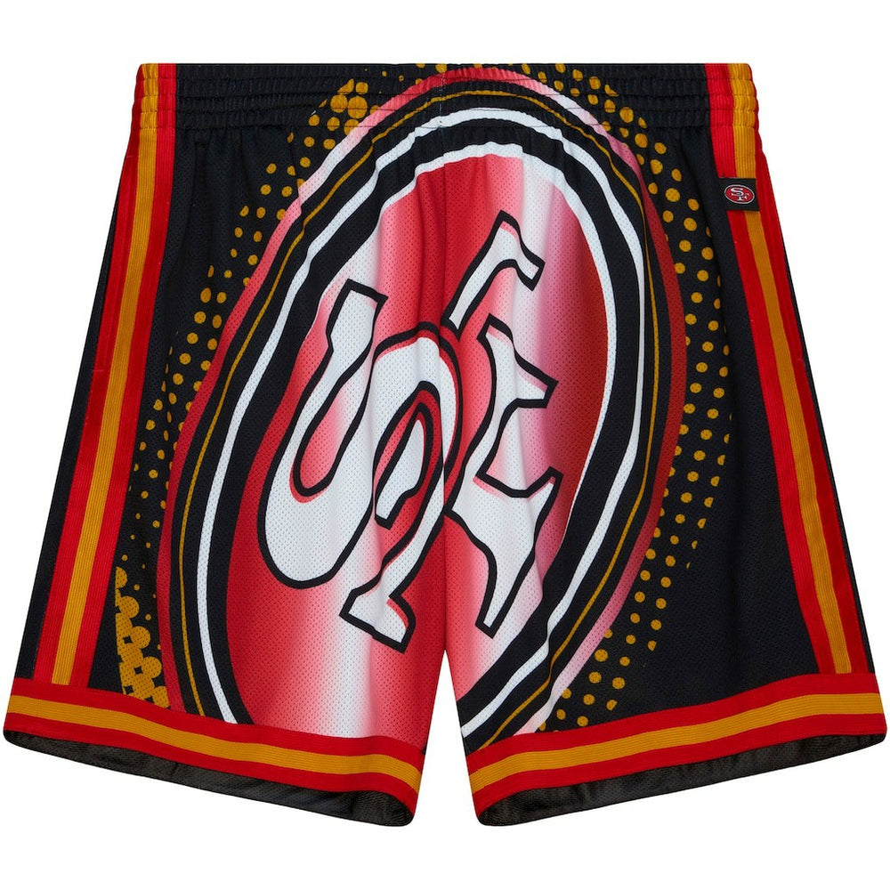 San Francisco 49ers Big Face 7.0 Fashion Shorts - Black outlet