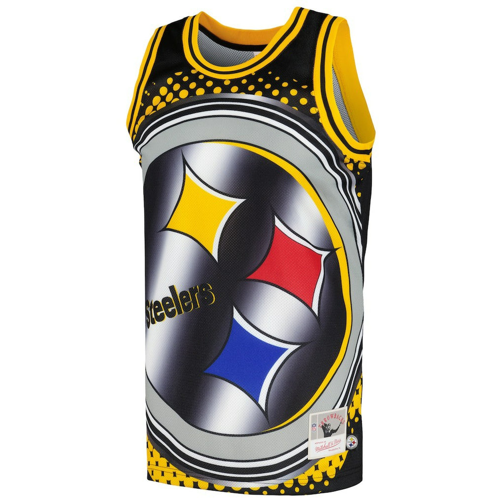 Pittsburgh Steelers Big Face 7.0 Fashion Tank Top - Black for sale
