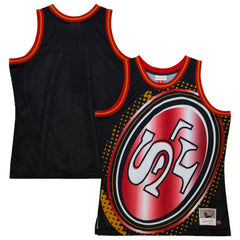 San Francisco 49ers Big Face 7.0 Fashion Tank Top - Black cheap