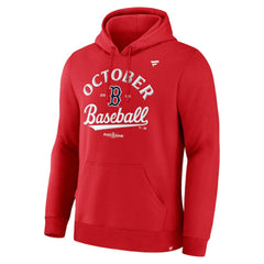 Boston Red Sox 2025 MLB Postseason Locker Room Hoodie - Red