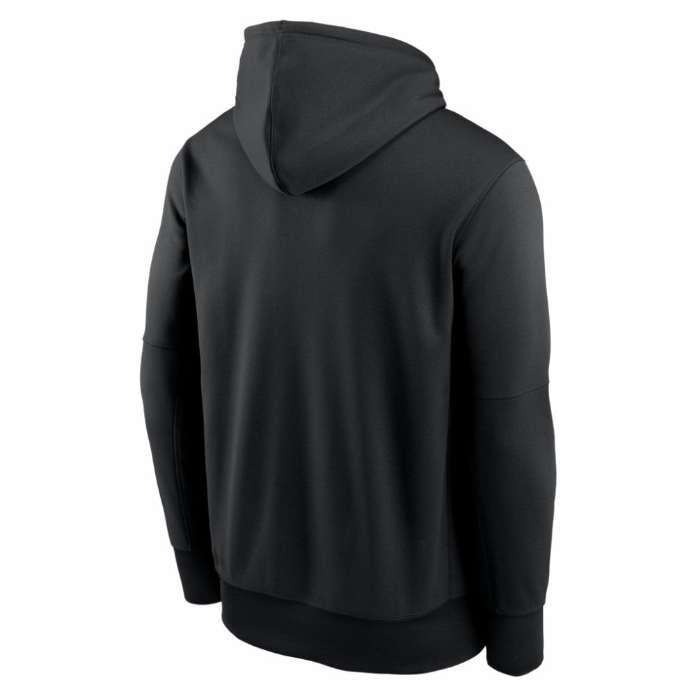 San Francisco Giants Primary Wordmark Therma Hoodie - Black | Nike