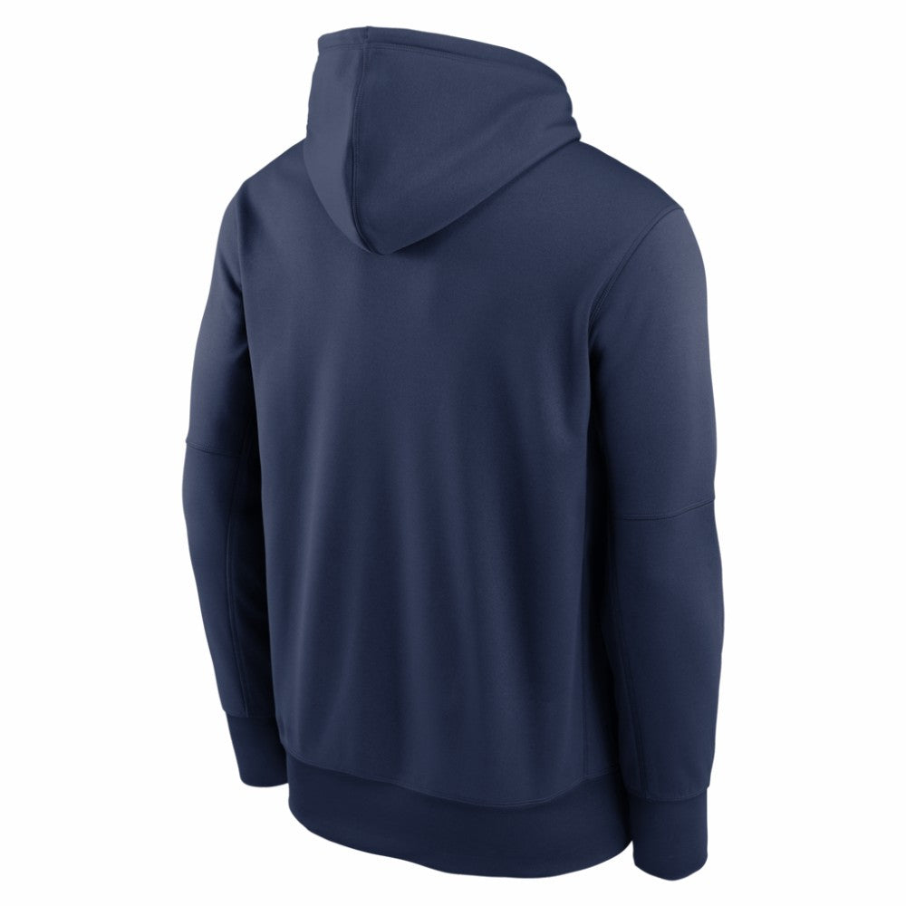Milwaukee Brewers Primary Wordmark Therma Hoodie - Navy | Nike
