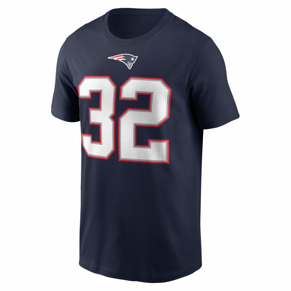 TreVeyon Henderson New England Patriots Name & Number T-Shirt - Navy | Nike cheap
