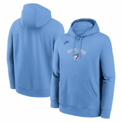 Toronto Blue Jays Cooperstown Collection Wordmark Club Hoodie - Powder Blue | Nike