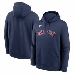 Boston Red Sox Cooperstown Collection Wordmark Club Hoodie - Navy | Nike