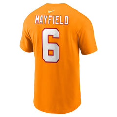 Baker Mayfield Tampa Bay Buccaneers Player Name & Number T-Shirt - Orange | Nike cheap