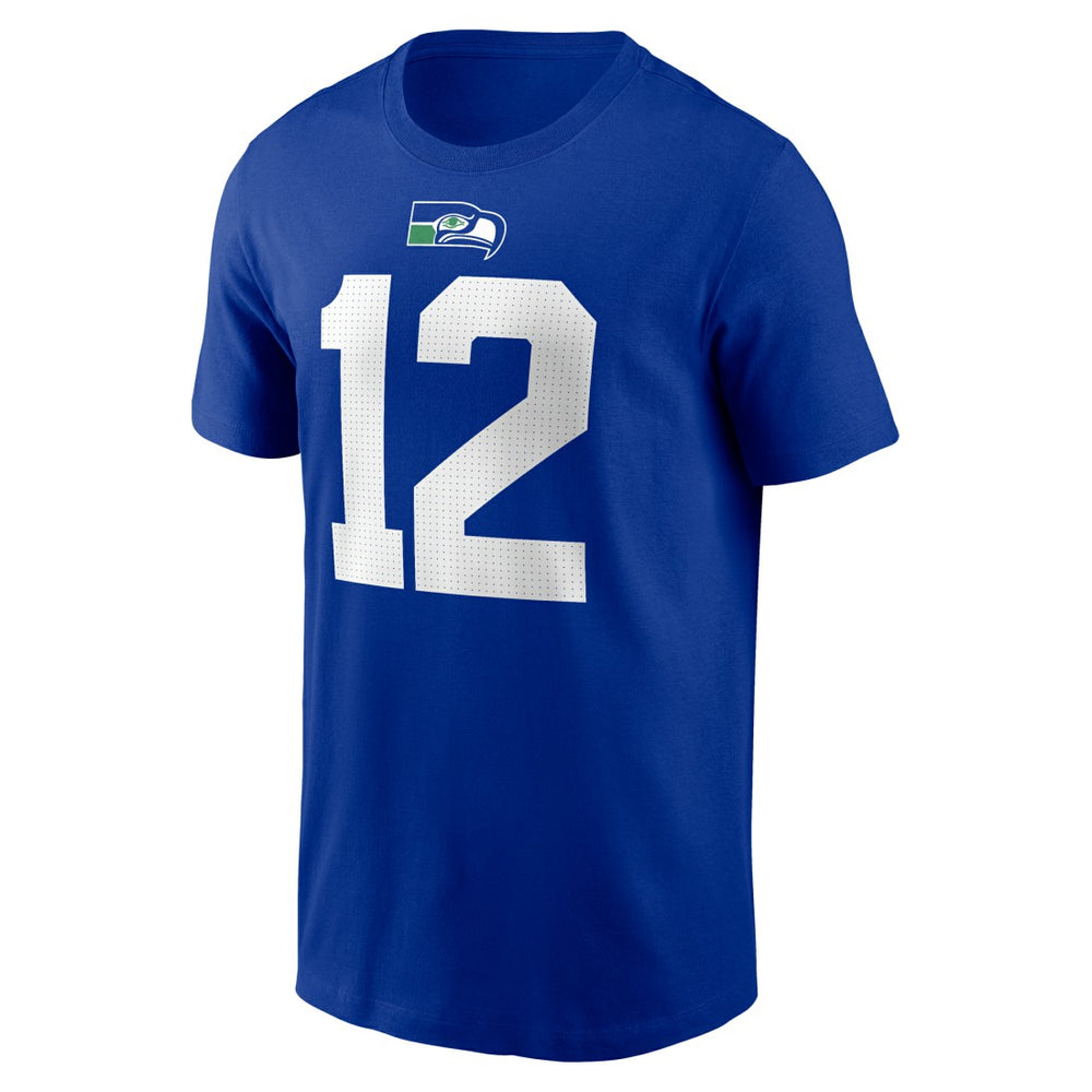 12s Seattle Seahawks Player Name & Number T-Shirt - Royal | Nike sale
