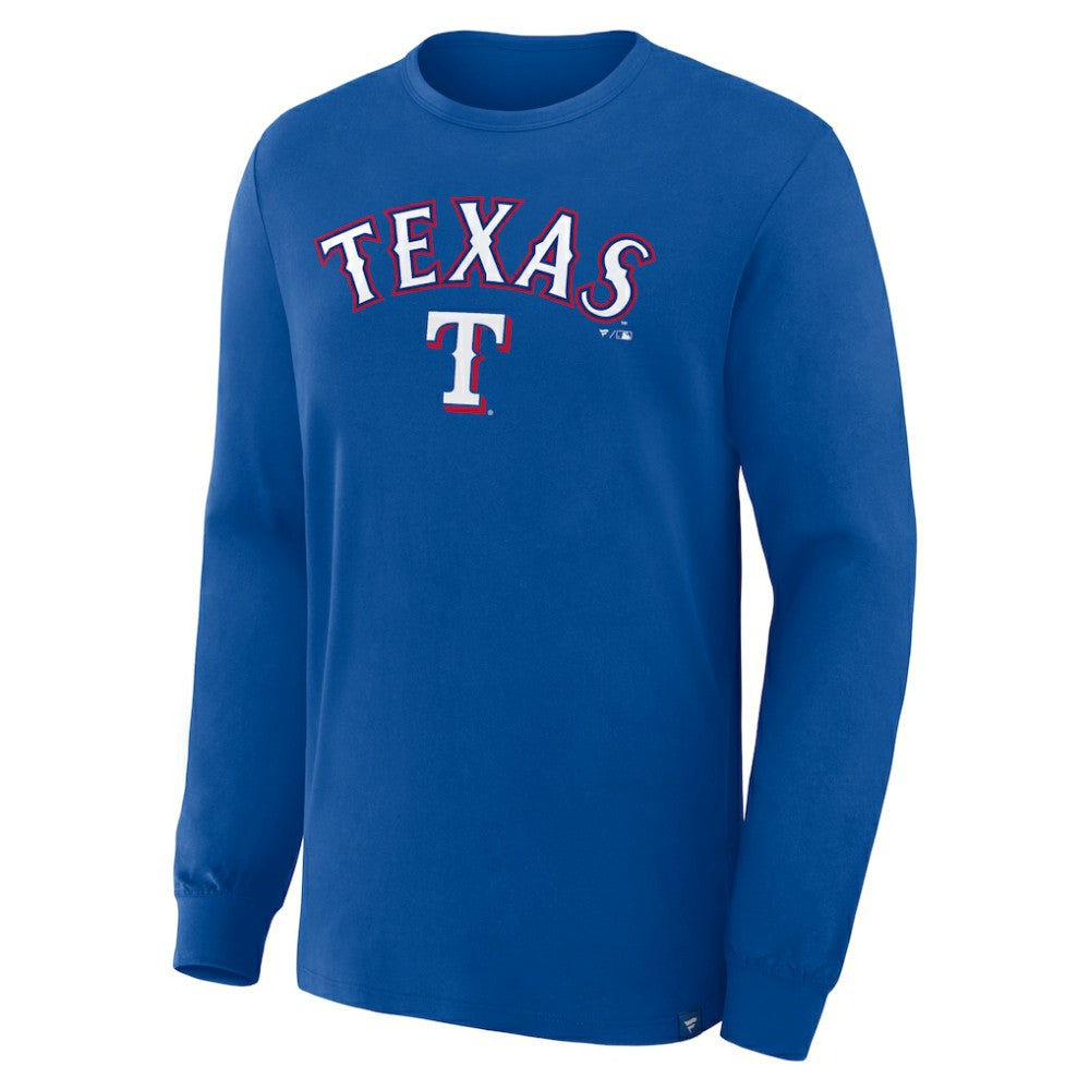 Texas Rangers Lock-Up Legacy Long Sleeve T-Shirt - Royal
