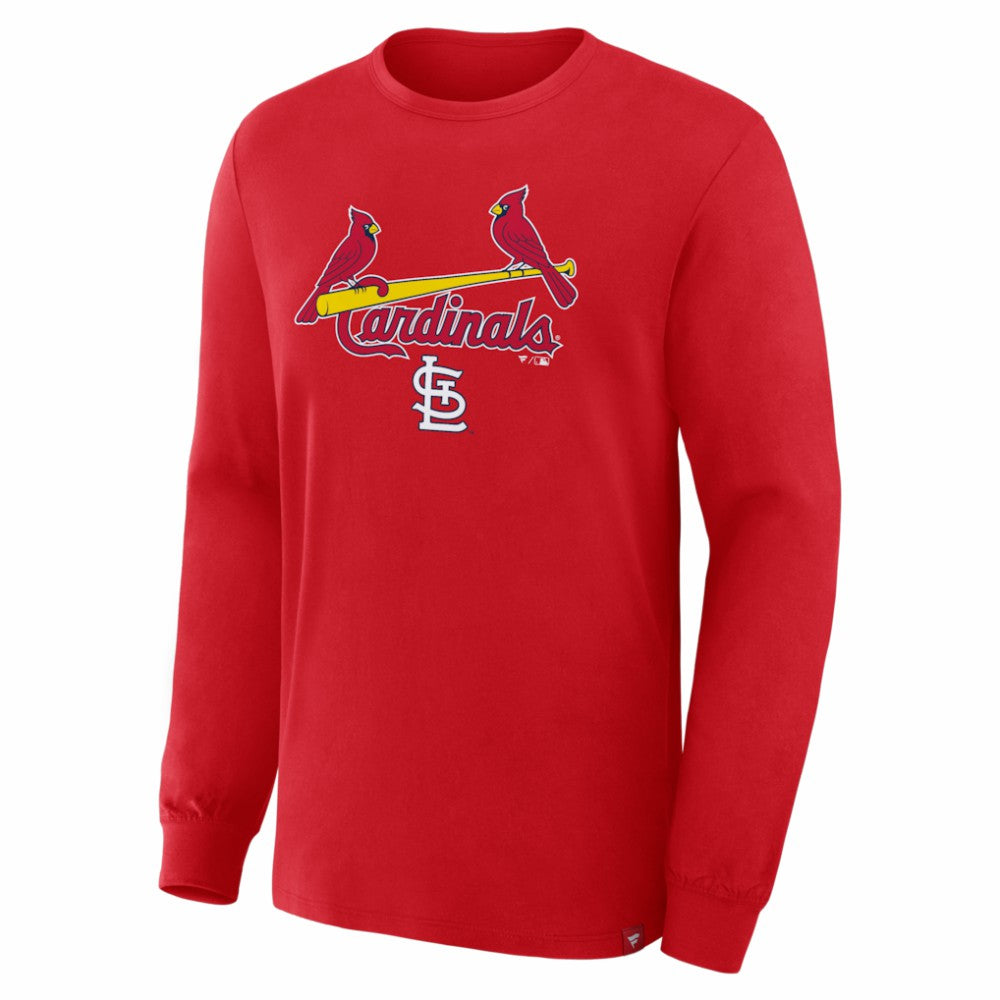 St. Louis Cardinals Lock-Up Legacy Long Sleeve T-Shirt - Red